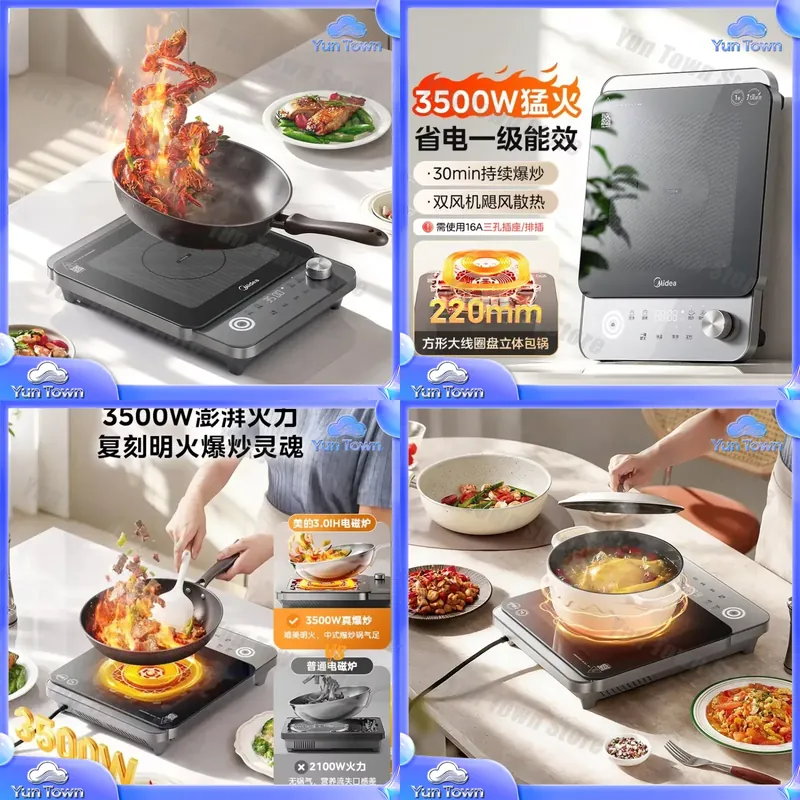 Induction Cooktop Portable - Kuchenka indukcyjna do użytku domowego 3500W