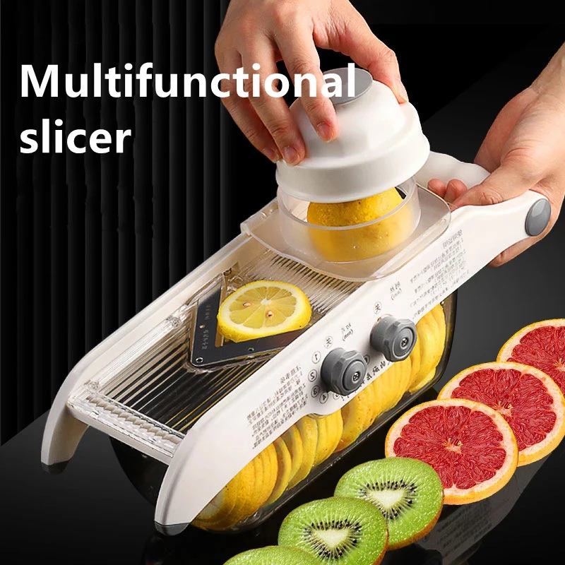 Kitchen Appliances Japan - Wielofunkcyjna tarka do warzyw z koszem,