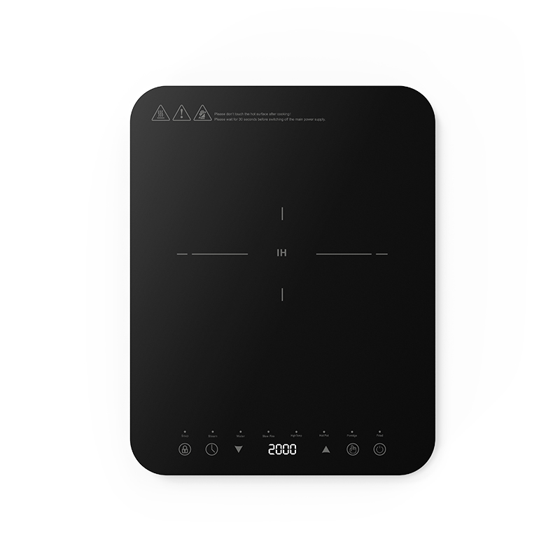 Induction Cooktop Portable - Podwójne strefy grzewcze indukcyjne z funkcją