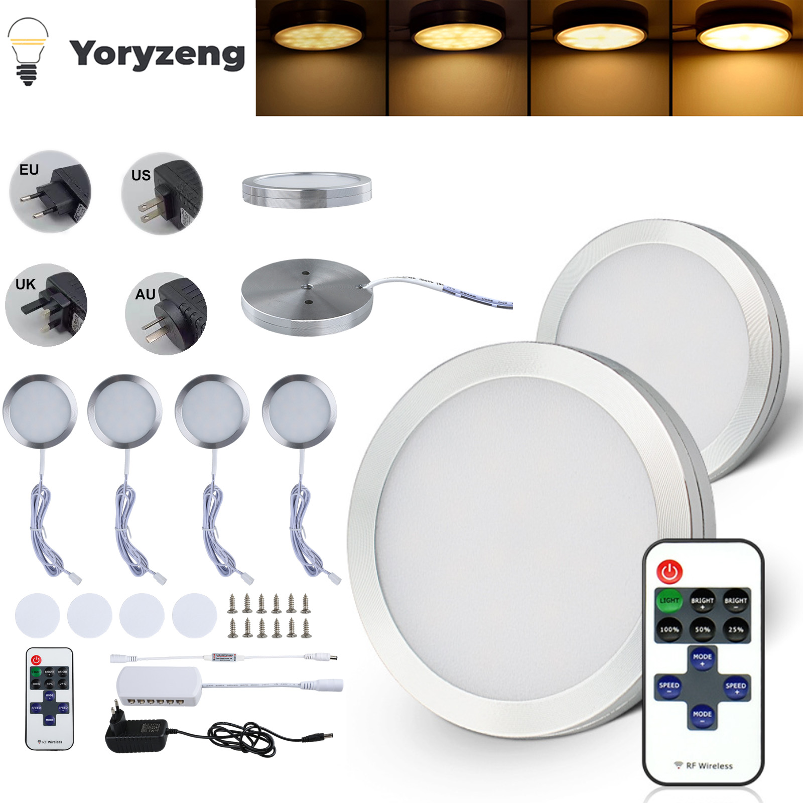 Kitchen Appliances Cabinet - Lampki nocne LED pod szafką Witryna
