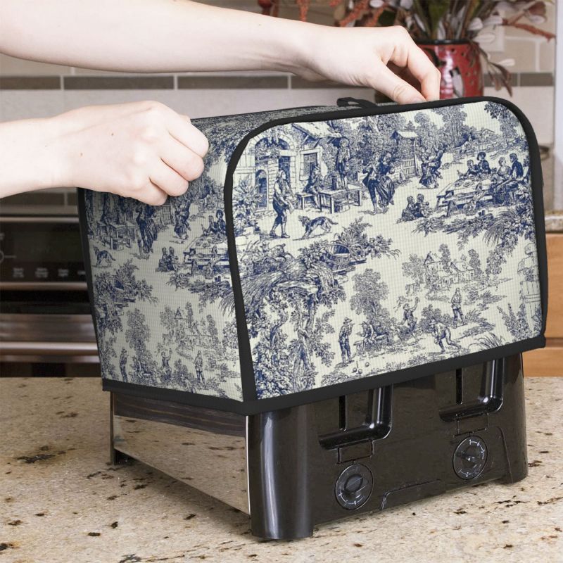 Toaster 4 Slice - Pokrowiec na toster Toile De Jouy