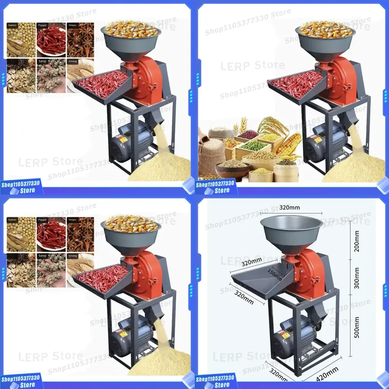 Kitchen Appliances Direct - Elektryczny młynek do ziarna, domowa kruszarka
