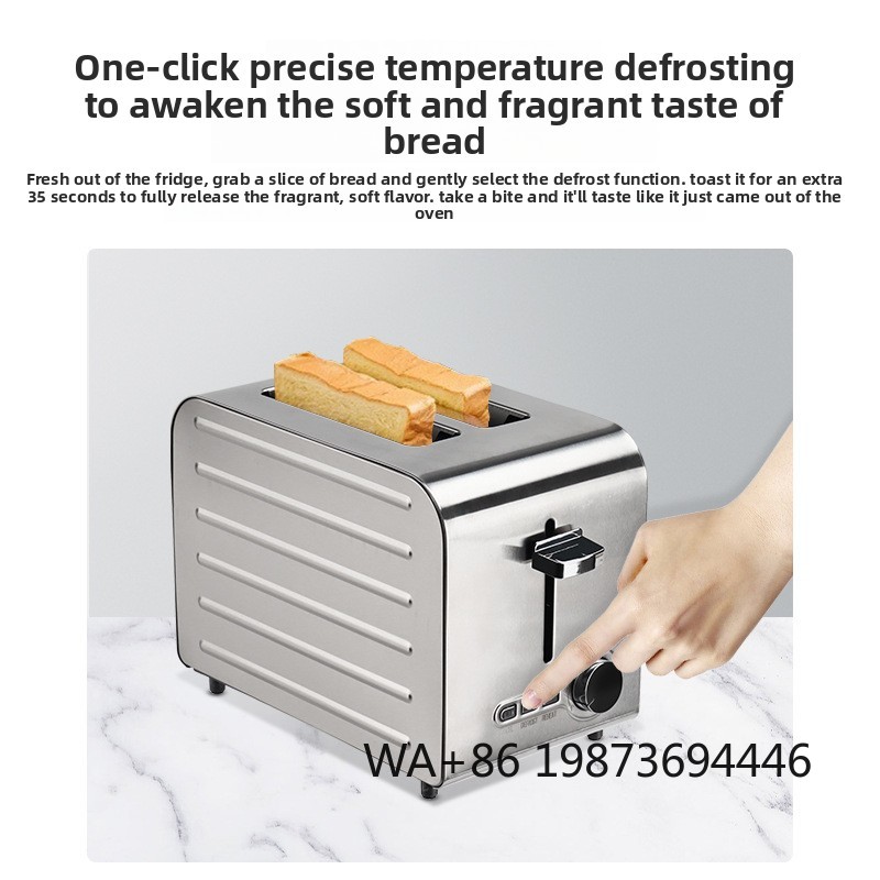 Toaster 4 Slice - W pełni automatyczny toster ze stali