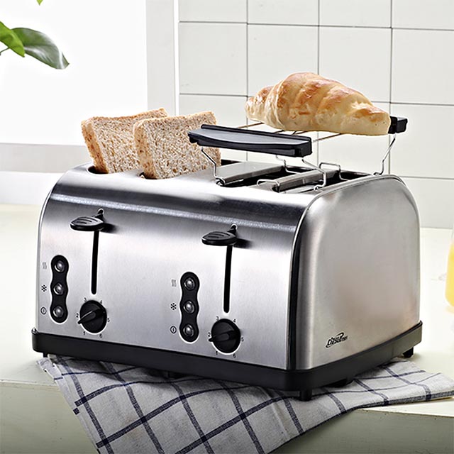 Elektryczny toster na 4 porcje – Toaster 4 Slice recenzja i cena