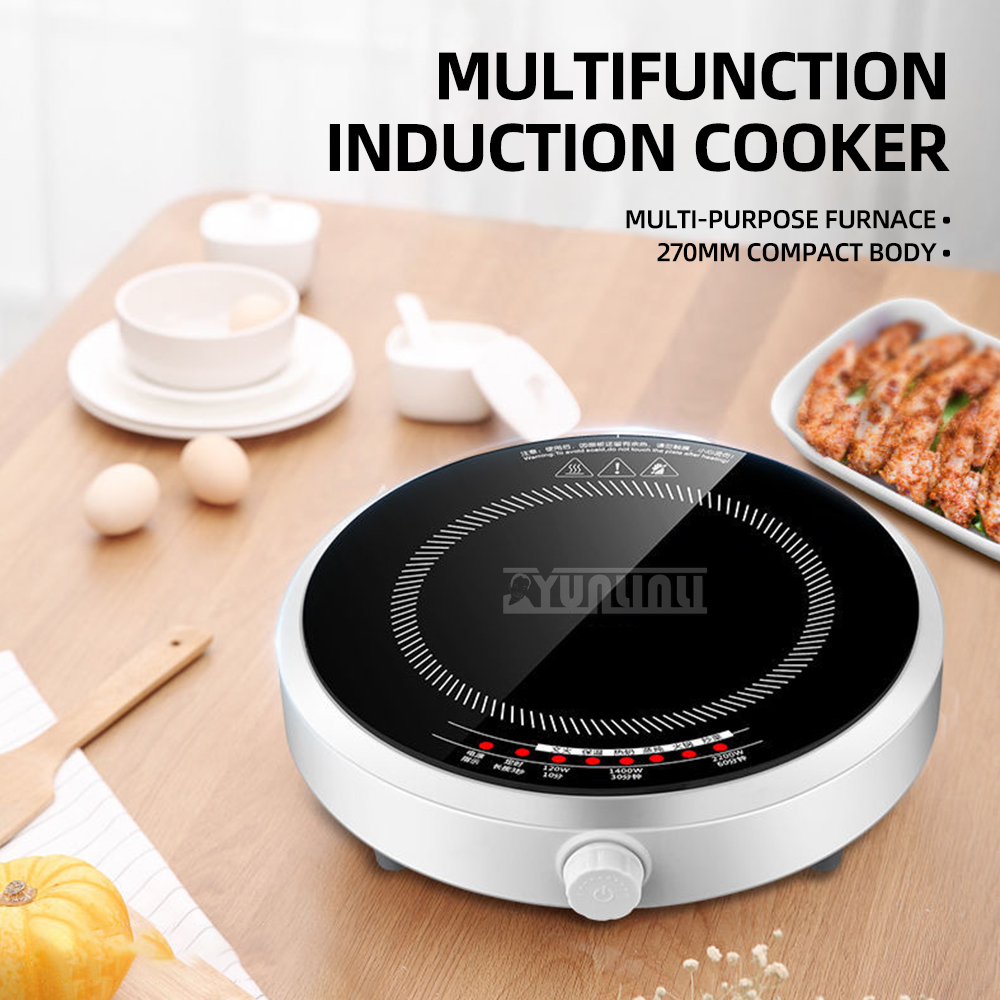 Okrągła Inteligentna Kuchenka  – Induction Cooktop Portable recenzja i cena