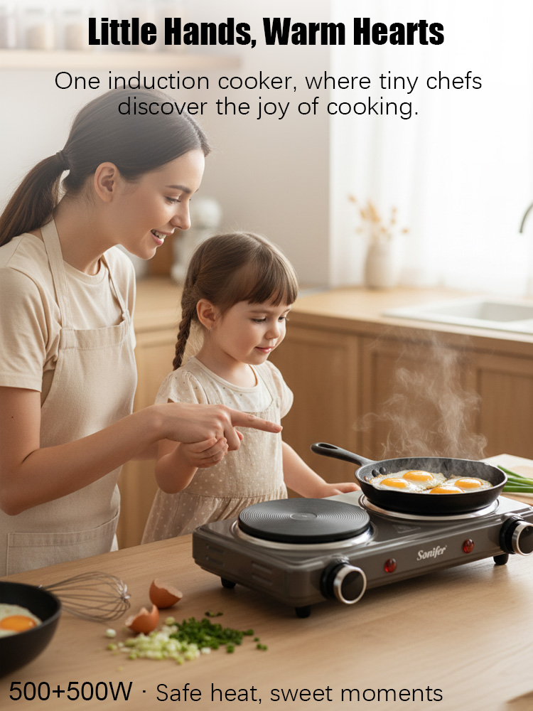 Elektryczna kuchenka dwupalnik – Induction Cooktop Portable recenzja i cena