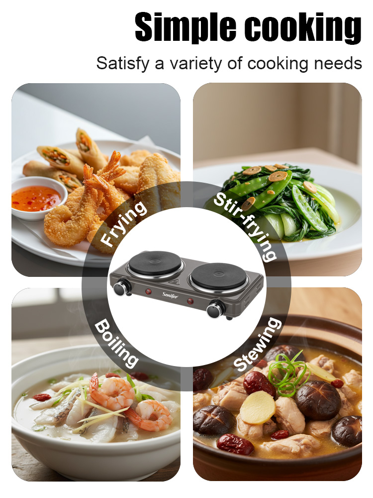 Elektryczna kuchenka dwupalnik – Induction Cooktop Portable recenzja i cena