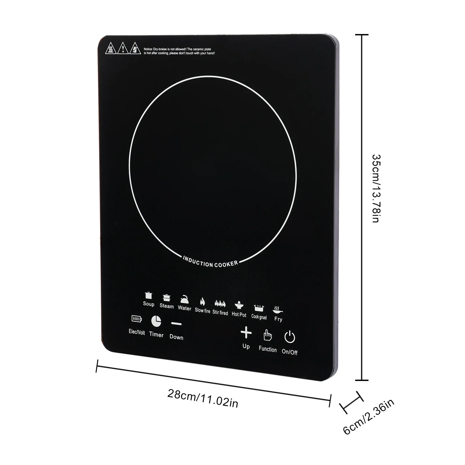 Inteligentna przenośna płyta i – Induction Cooktop Portable recenzja i cena