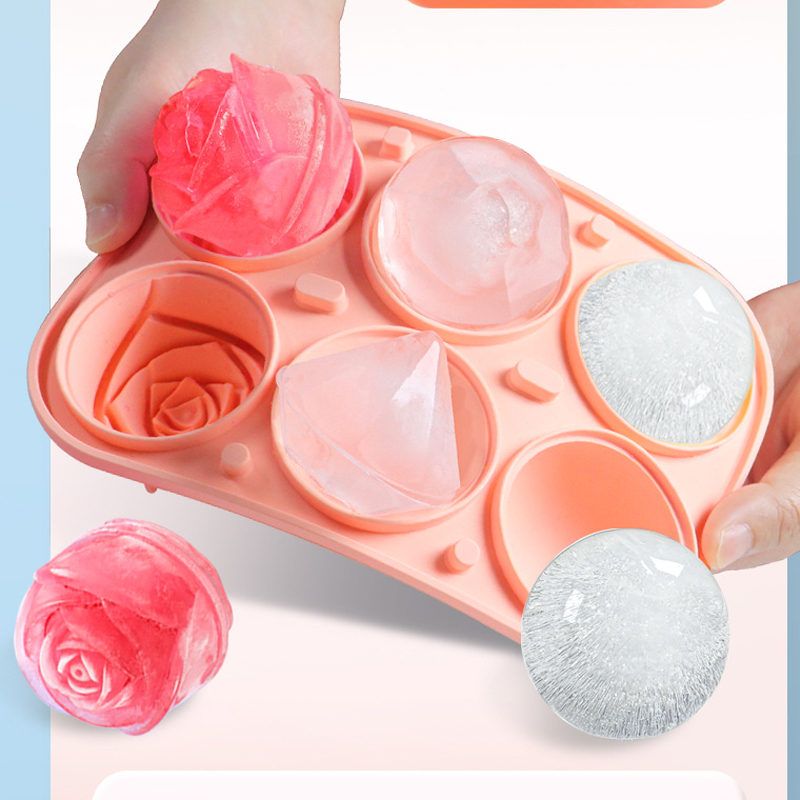 3D Rose Diamond Round Ice Cube – Kitchen Appliances Shelves recenzja i cena