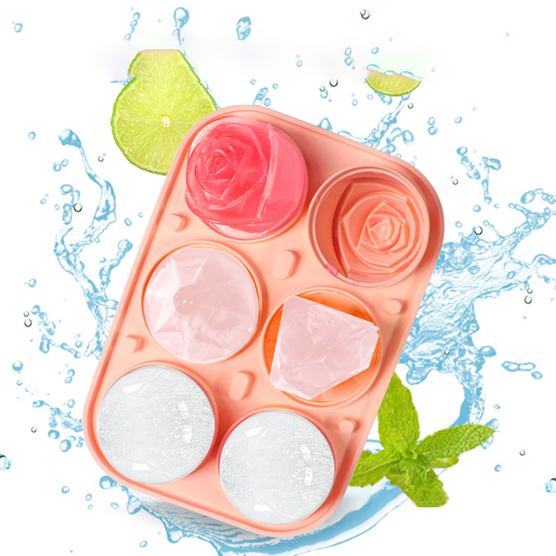 3D Rose Diamond Round Ice Cube – Kitchen Appliances Shelves recenzja i cena