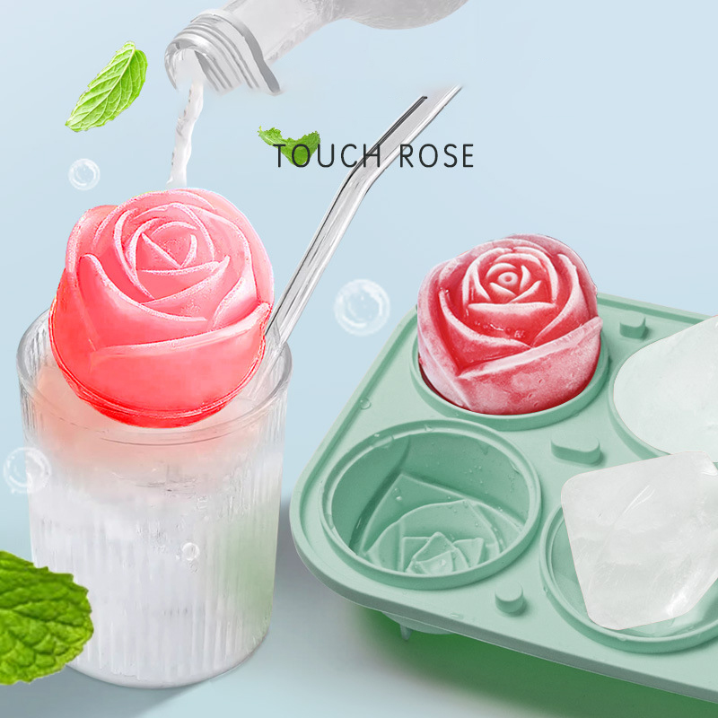 3D Rose Diamond Round Ice Cube – Kitchen Appliances Shelves recenzja i cena