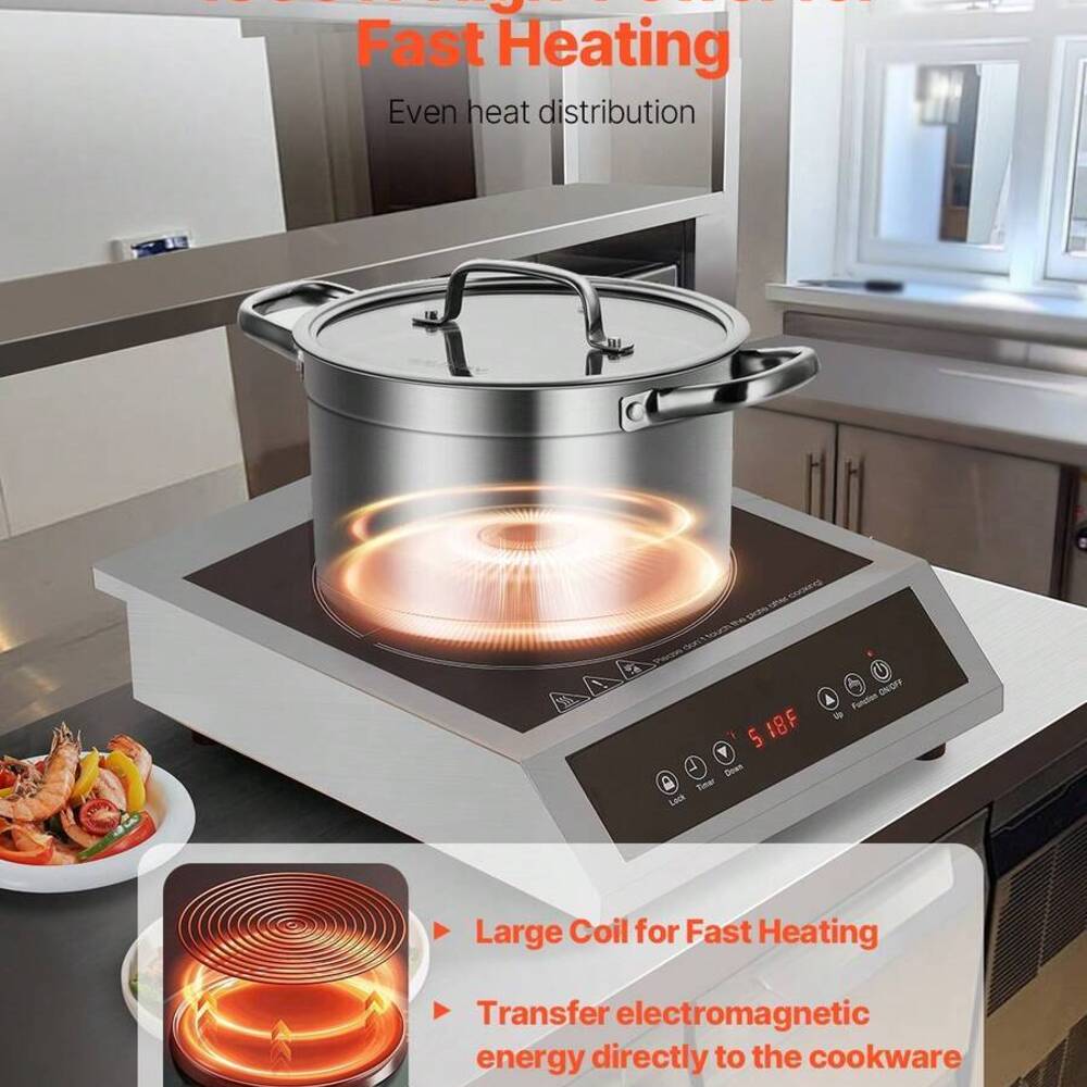 Przenośna płyta grzewcza, 1800 – Induction Cooktop Portable recenzja i cena