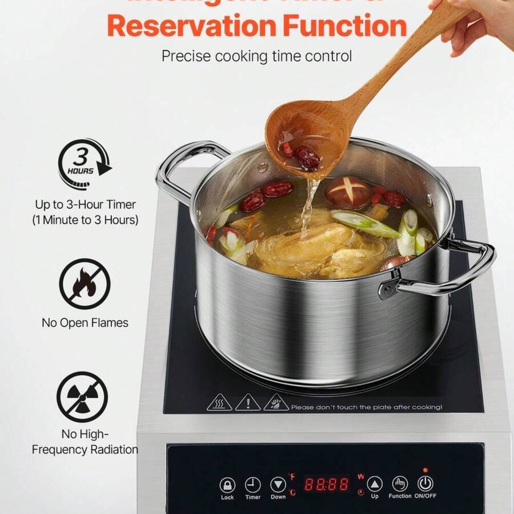 Przenośna płyta grzewcza, 1800 – Induction Cooktop Portable recenzja i cena