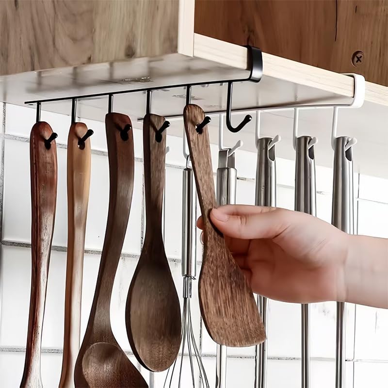 1/2/3 szt. 6 haczyków wieszak  – Kitchen Appliances Shelves recenzja i cena