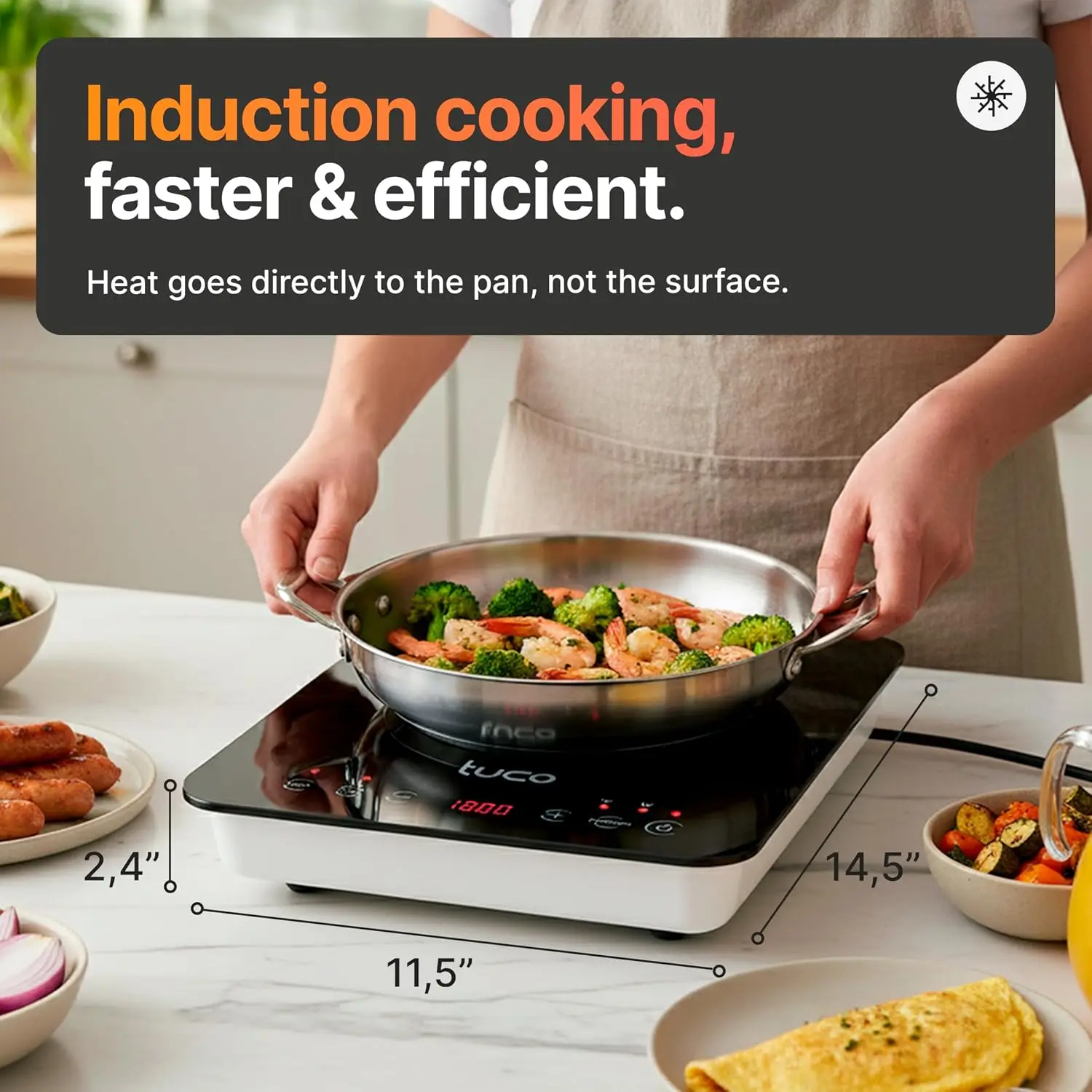 Przenośna płyta indukcyjna Pro – Induction Cooktop Portable recenzja i cena