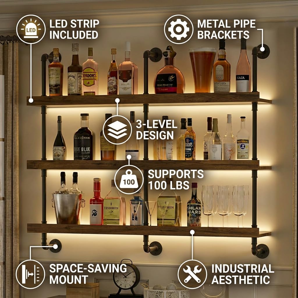 Półka na wino do montażu na śc – Kitchen Appliances Shelves recenzja i cena