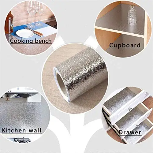 Folia aluminiowa, samoprzylepn – Kitchen Appliances Cabinet recenzja i cena