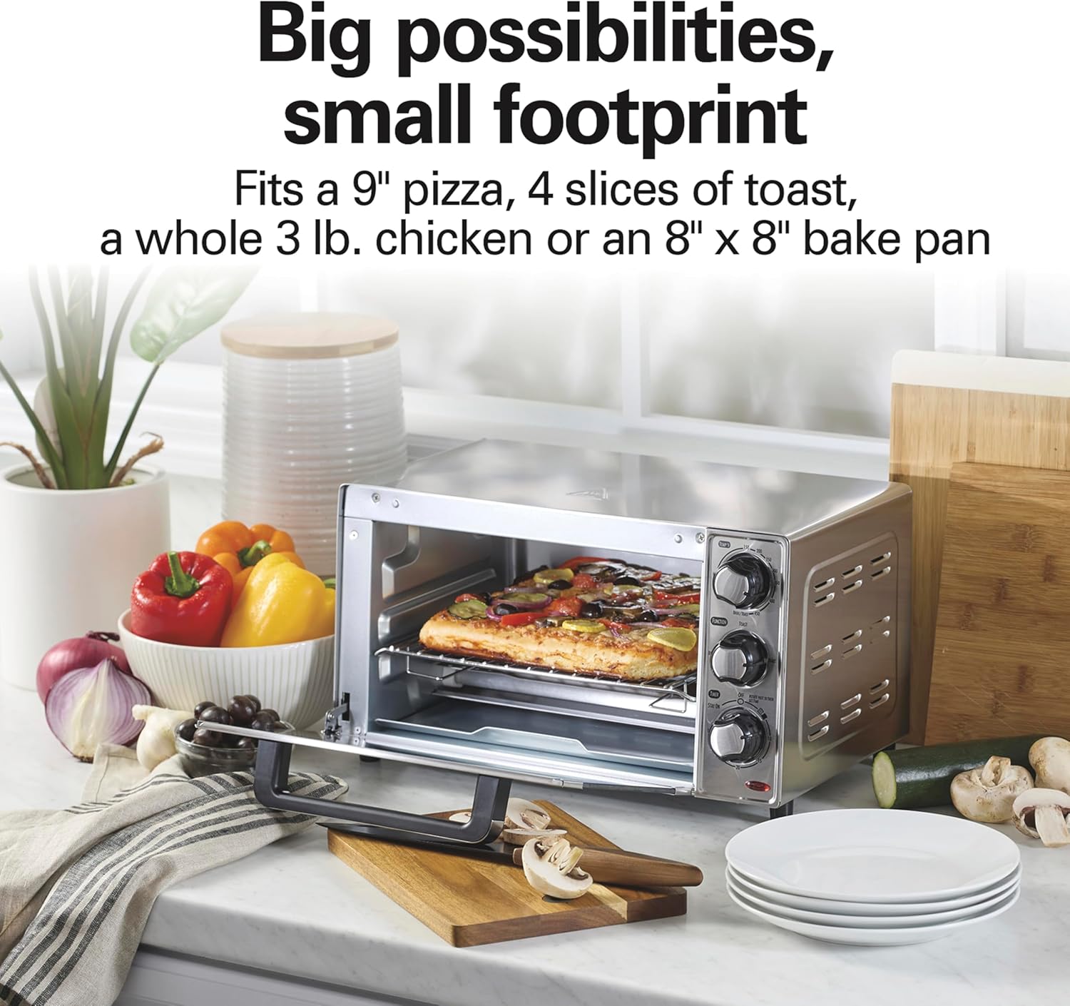 Duży, 4-kromkowy, stalowy, nab – Toaster 4 Slice recenzja i cena