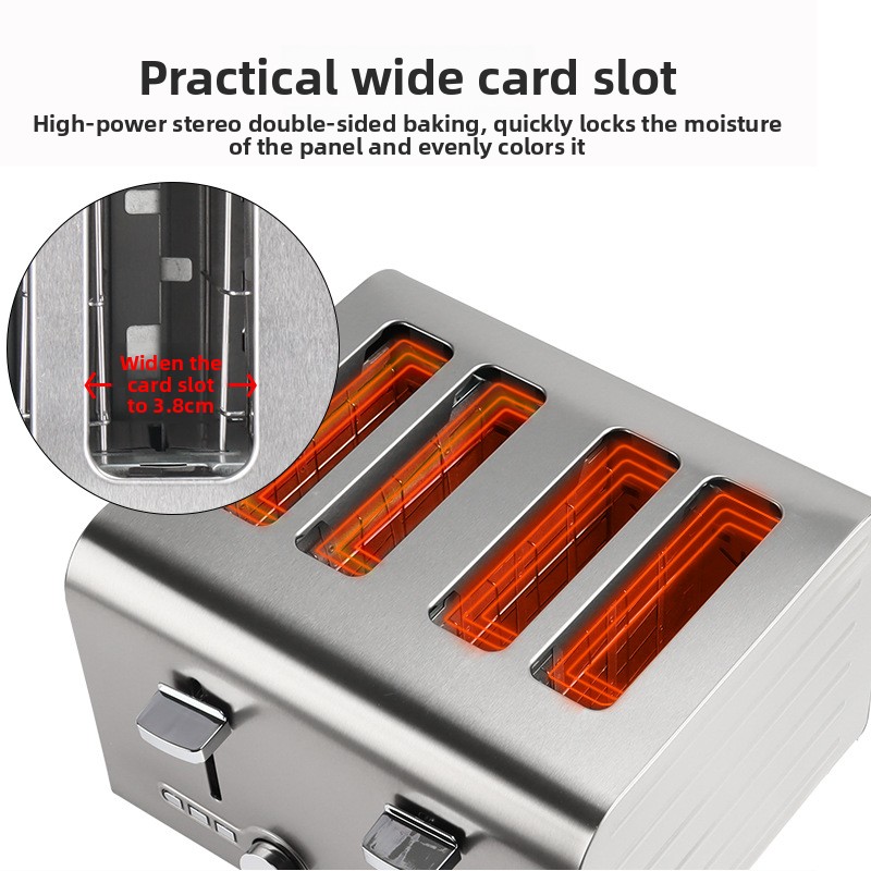 W pełni automatyczny toster ze – Toaster 4 Slice recenzja i cena